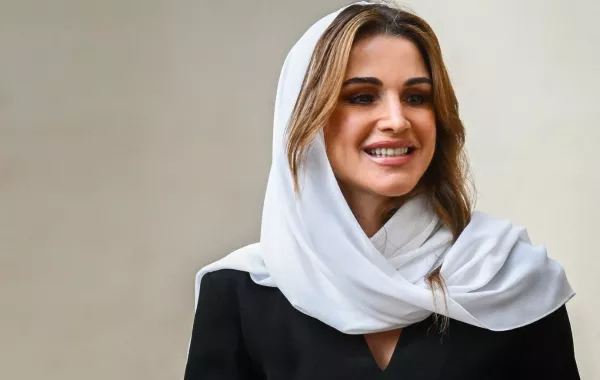 الملكة رانيا (Queen Rania). مصدر الصورة: Vincenzo PINTO / AFP