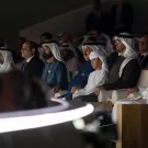 حكام الإمارات وضيوف "COP 28" يشهدون الاحتفال بعيد الاتحاد الـ 52. الصورة من الحساب الرسمي للشيخ محمد بن زايد على منصة x