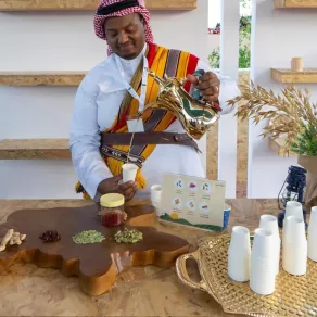 مهرجان القهوة السعودية.الصورة من هيئة فنون الطهي