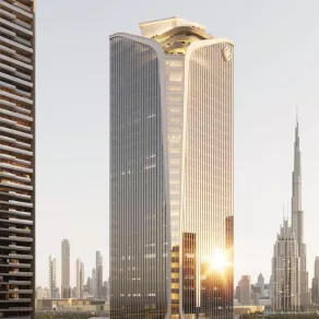 برج تجاري جديد بتكلفة 1.1 مليار درهم - الصورة من وام