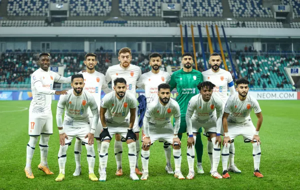 الفيحاء يفوز على باختاكور الأوزبكي بأربع أهداف مقابل هدف دوري أبطال آسيا