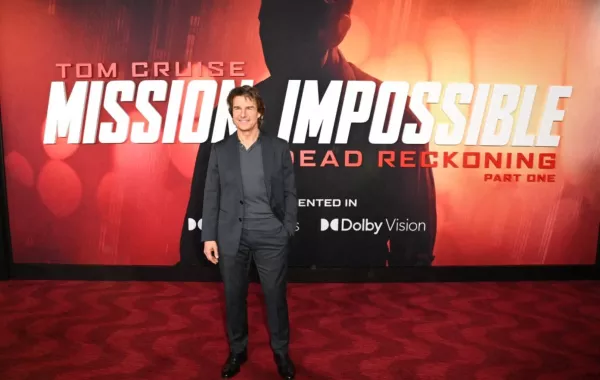 توم كروز (Tom Cruise). مصدر الصورة: Bryan Bedder/Getty Images for Paramount Pictures/AFP
