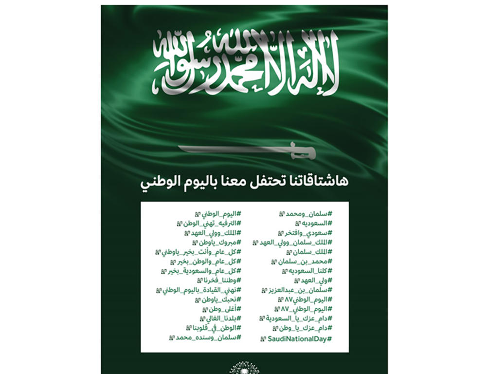 لأول مرة إيموجي للملك سلمان وولي العهد احتفالا باليوم الوطني السعودي مجلة سيدتي