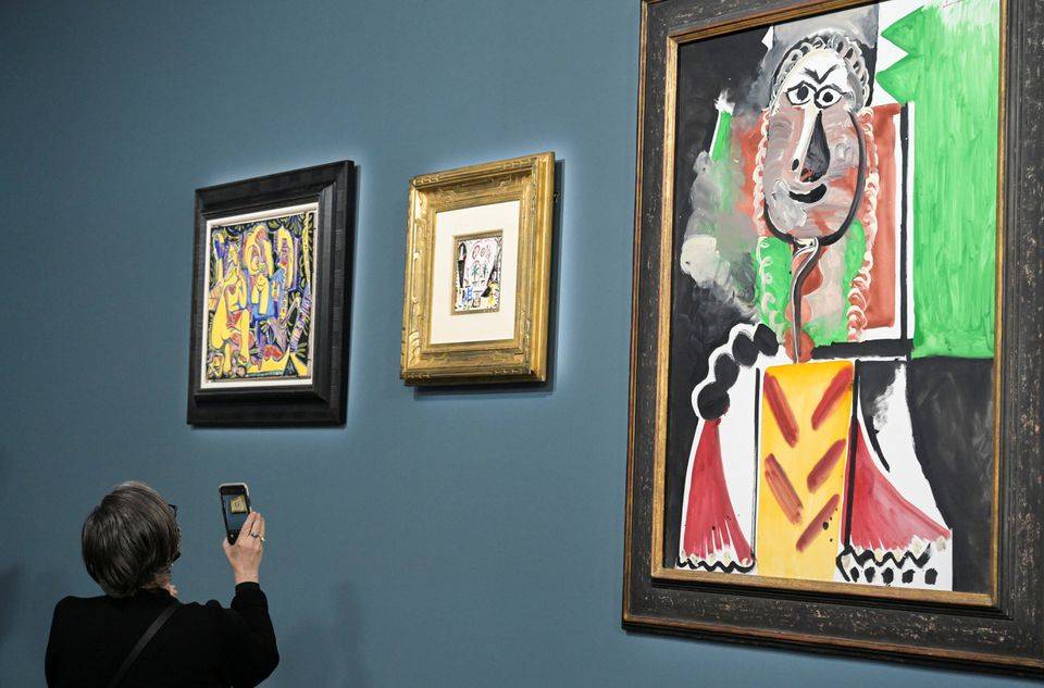بيع 11 لوحة فنية لبيكاسو بـ100 مليون دولار  صحافة نت السعودية
