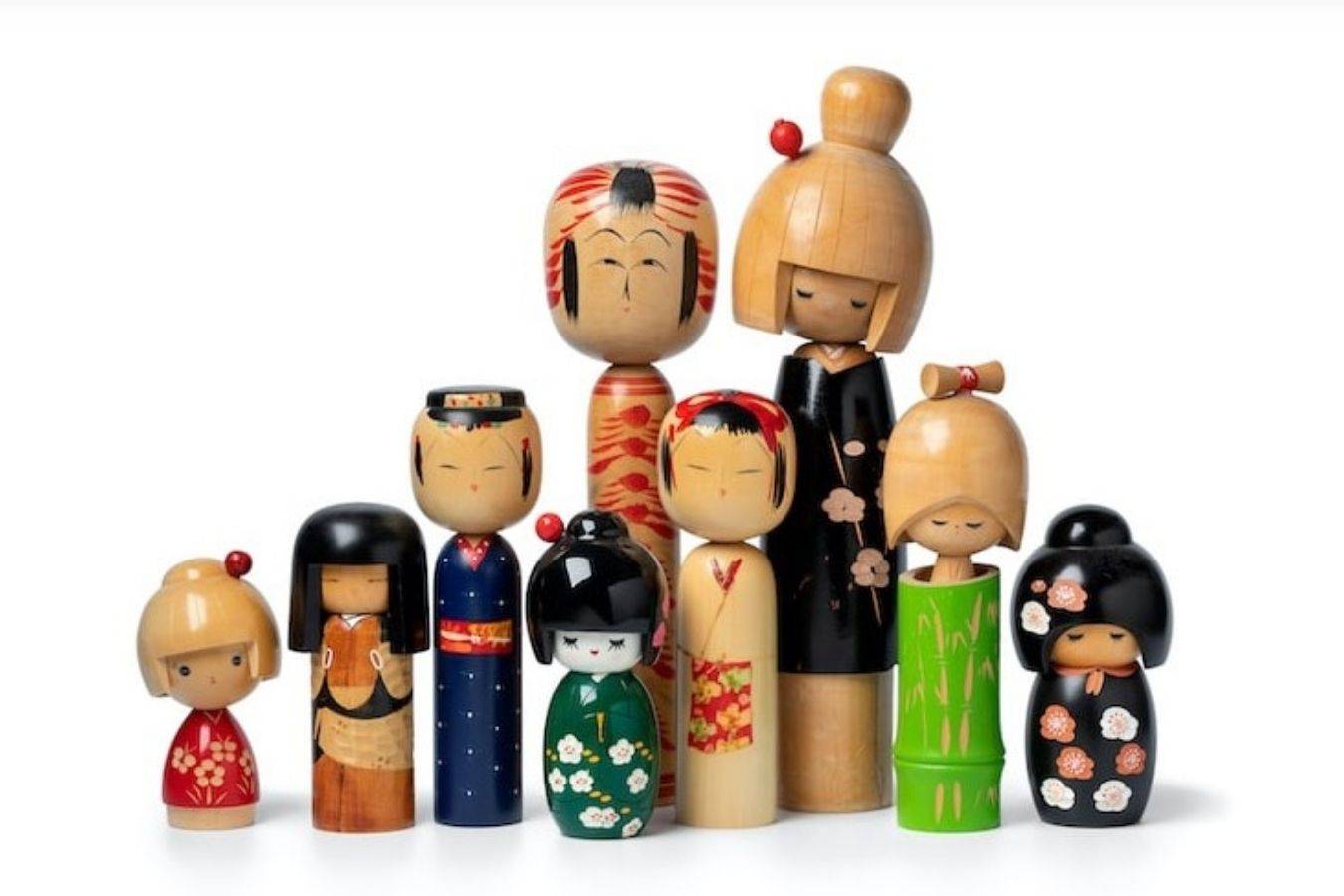 ما هو فن كوكيشي؟. . اكتشفي سر الصناعة اليدوية للدمى الخشبية في اليابان