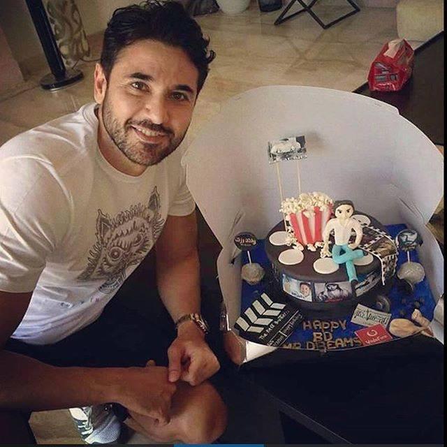 أحمد عز يحتفل بعيد ميلاده مجلة سيدتي