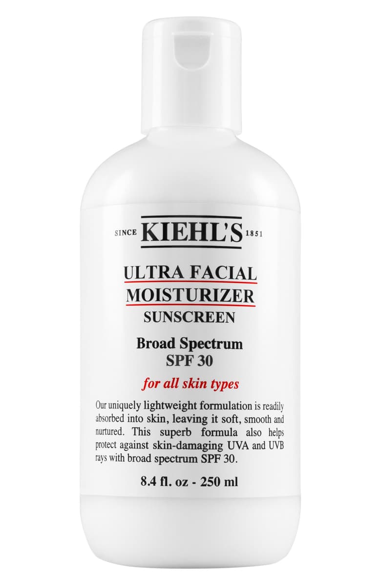  Kiehl’s Ultra Facial Moisturizer Sunscreen Broad Spectrum SPF 30