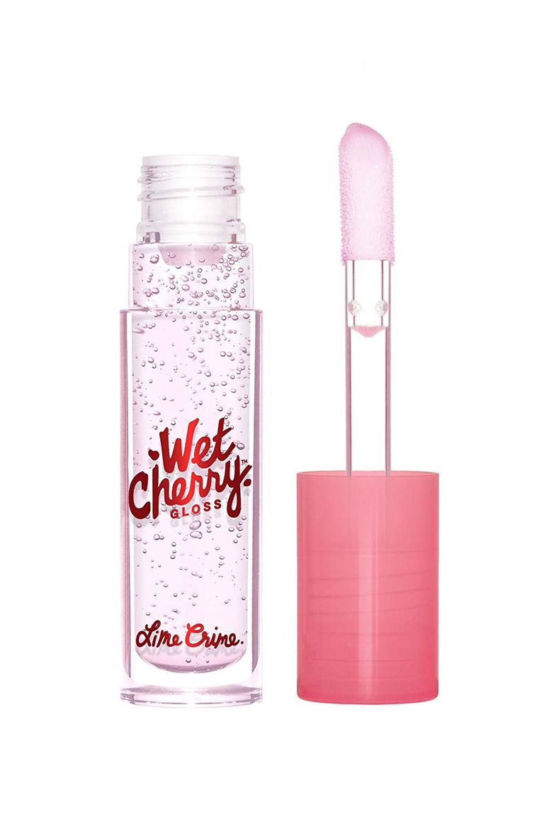Wet Cherry Lip Gloss in Extra Poppin- Lime Crime