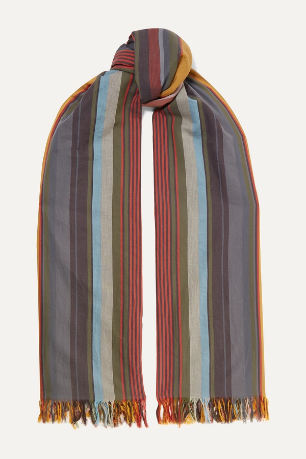 شال شتوي متعدد الألوان بتصميم أنيق من Isabel Marant