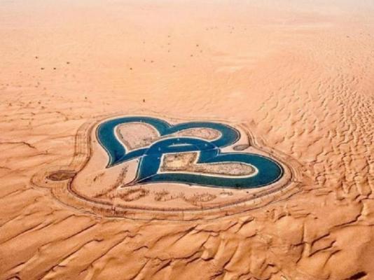 سياحة رومانسية على ضفاف هذه البحيرة في دبي