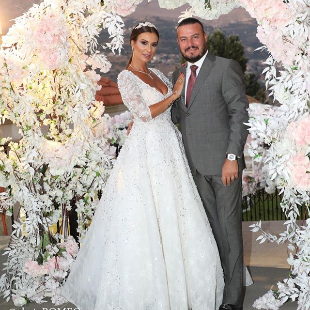 زفاف كاتيا كعدي في لبنان