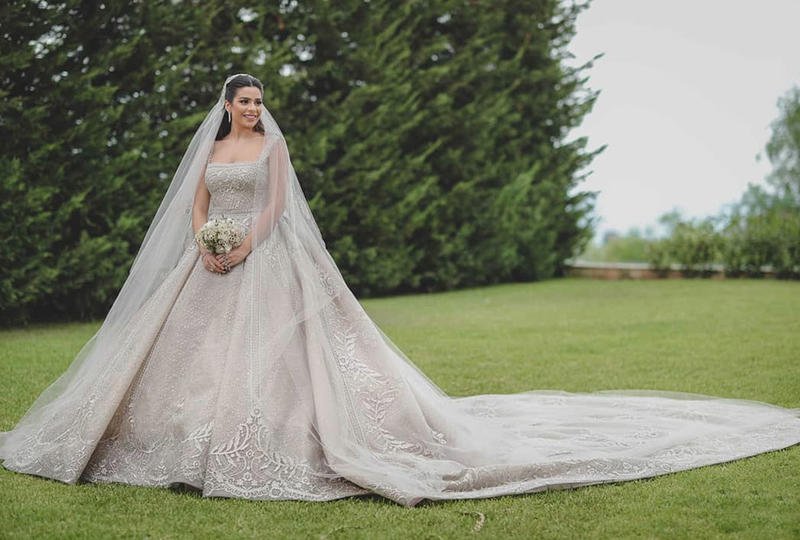 زفاف ملكة جمال لبنان يارا خوري مخايل