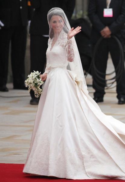 فستان زفاف كيت ميدلتون Kate Middleton