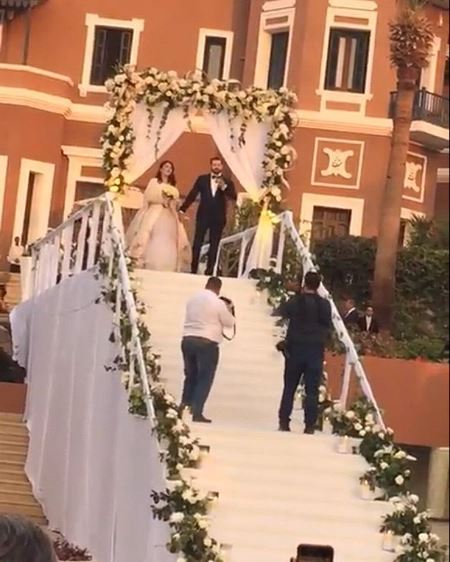 زفاف عمرو يوسف وكندة علوش