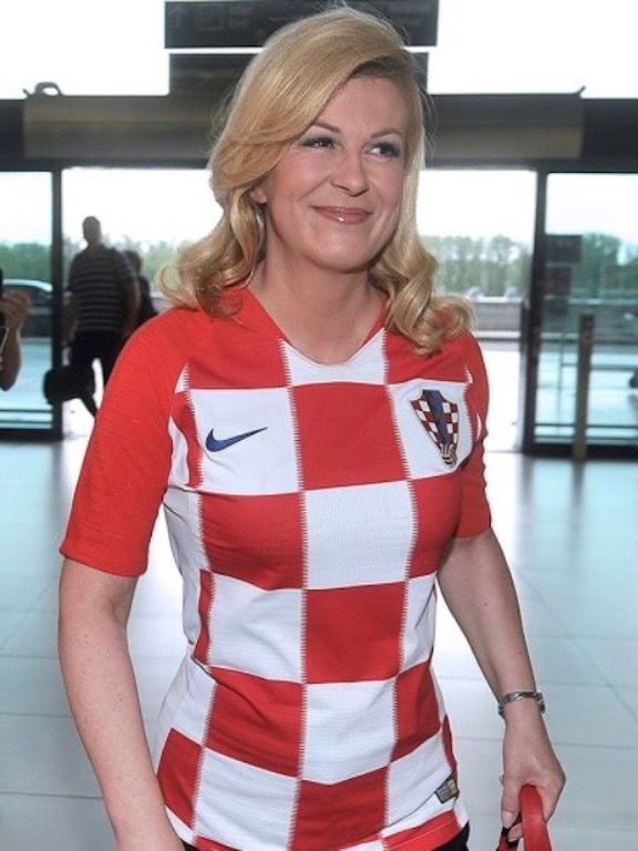  رئيسة كرواتيا كوليندا غرابار كيتاروفيتش