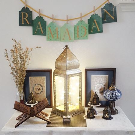 صور ديكورات رمضان في زوايا البيت