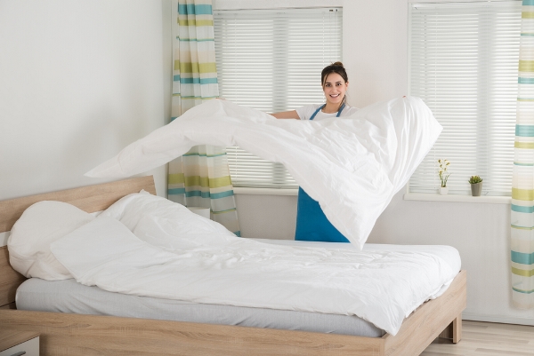 التدبير المنزلي: خطوات تنظيف فرشة النوم  