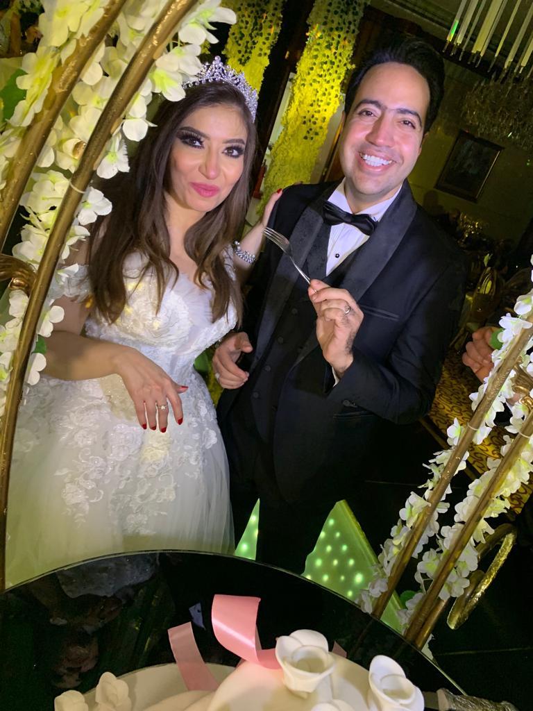 فيديو وصور زفاف المطربة المصرية غادة رجب من الشاعر عبد الله حسن سيدتي
