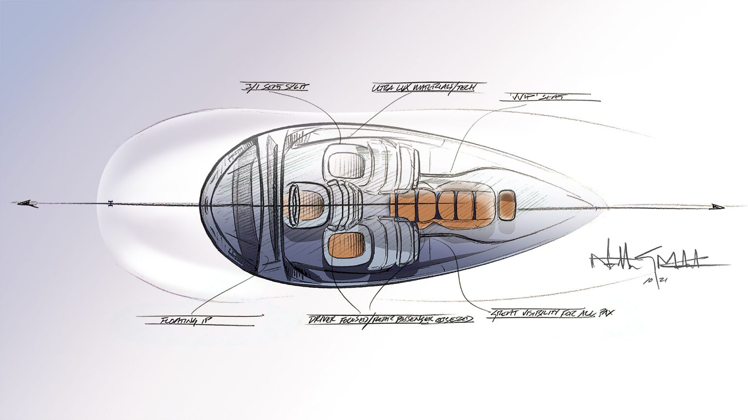 التصميم لأول سيارة هينيسي بست عجلات
