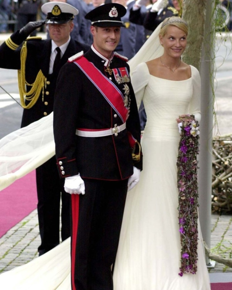 حفل زفاف الأمير هاكون والأميرة ميت ماريت- الصورة من حساب Europe Royals على إنستغرام