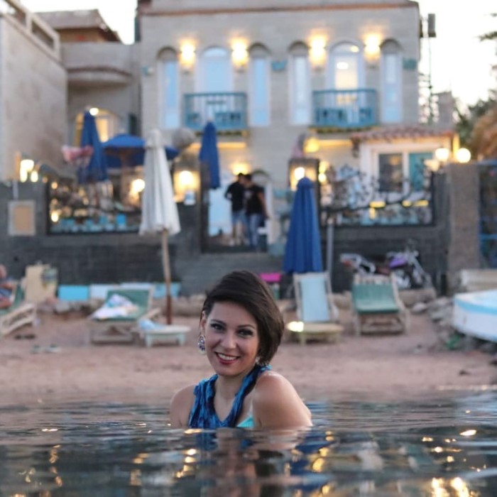 صور من إجازة نورهان حيث تستمتع بإجازتها الصيفية.. الصورة من حسابها على انستقرام