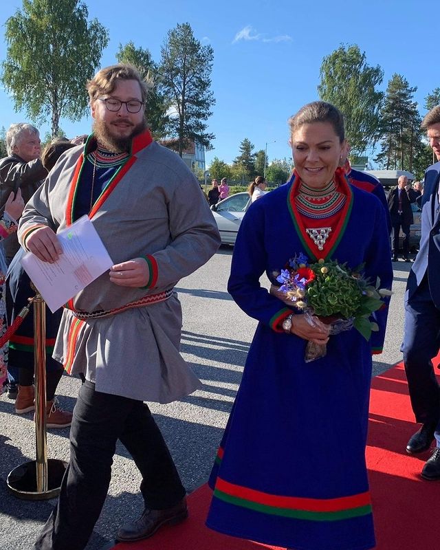 استقبال الأميرة فيكتوريا في البرلمان- الصورة من حساب Europe Royals على إنستغرام