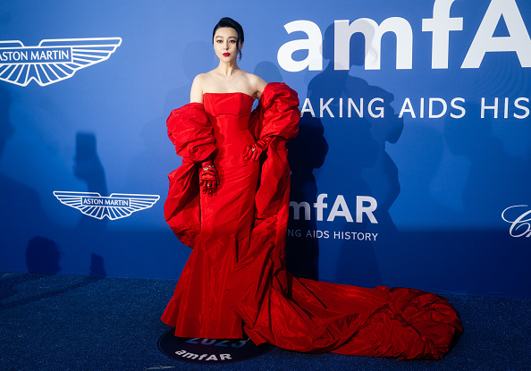 Filmový festival v Cannes 2023, amfAR Gala, Fan Bing Bing (Foto kredit: Samir Hussein/WireImage)