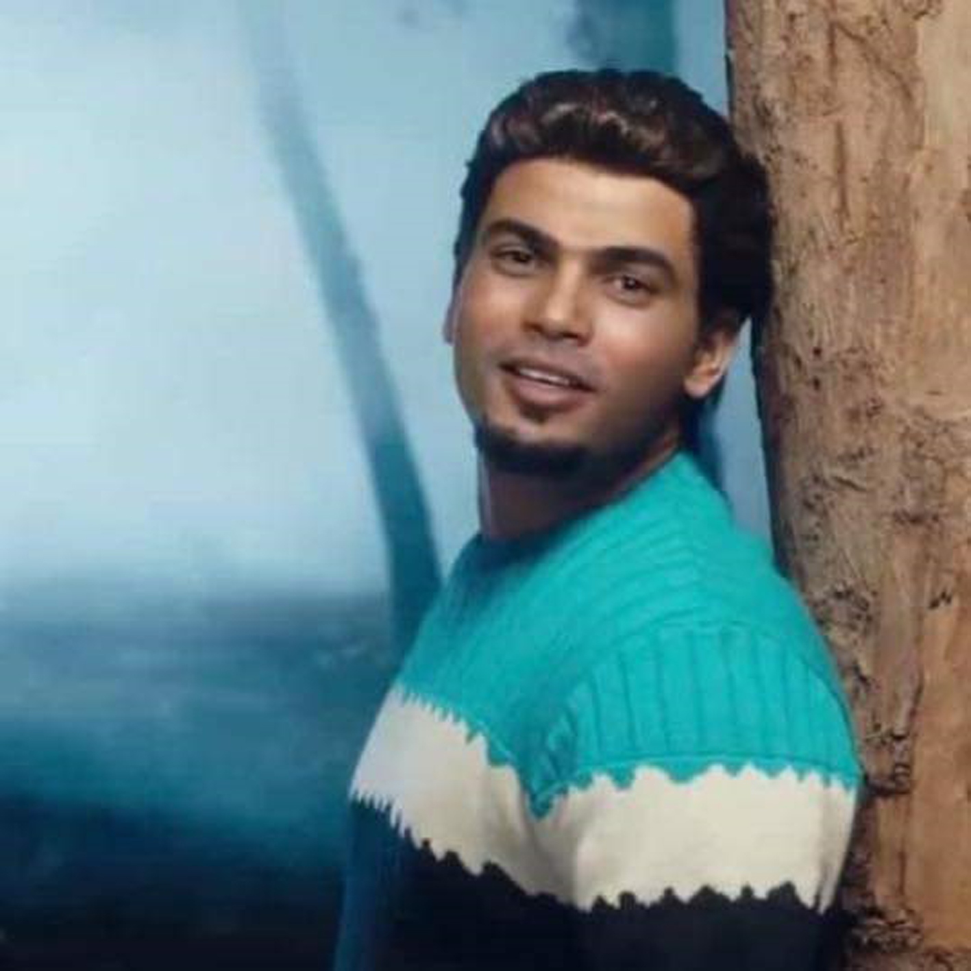 حسام مصطفى كما ظهر في الإعلان بـلوك عمرو دياب في أغنية تملي معاك