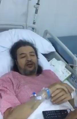 خالد سامي في المستشفى
