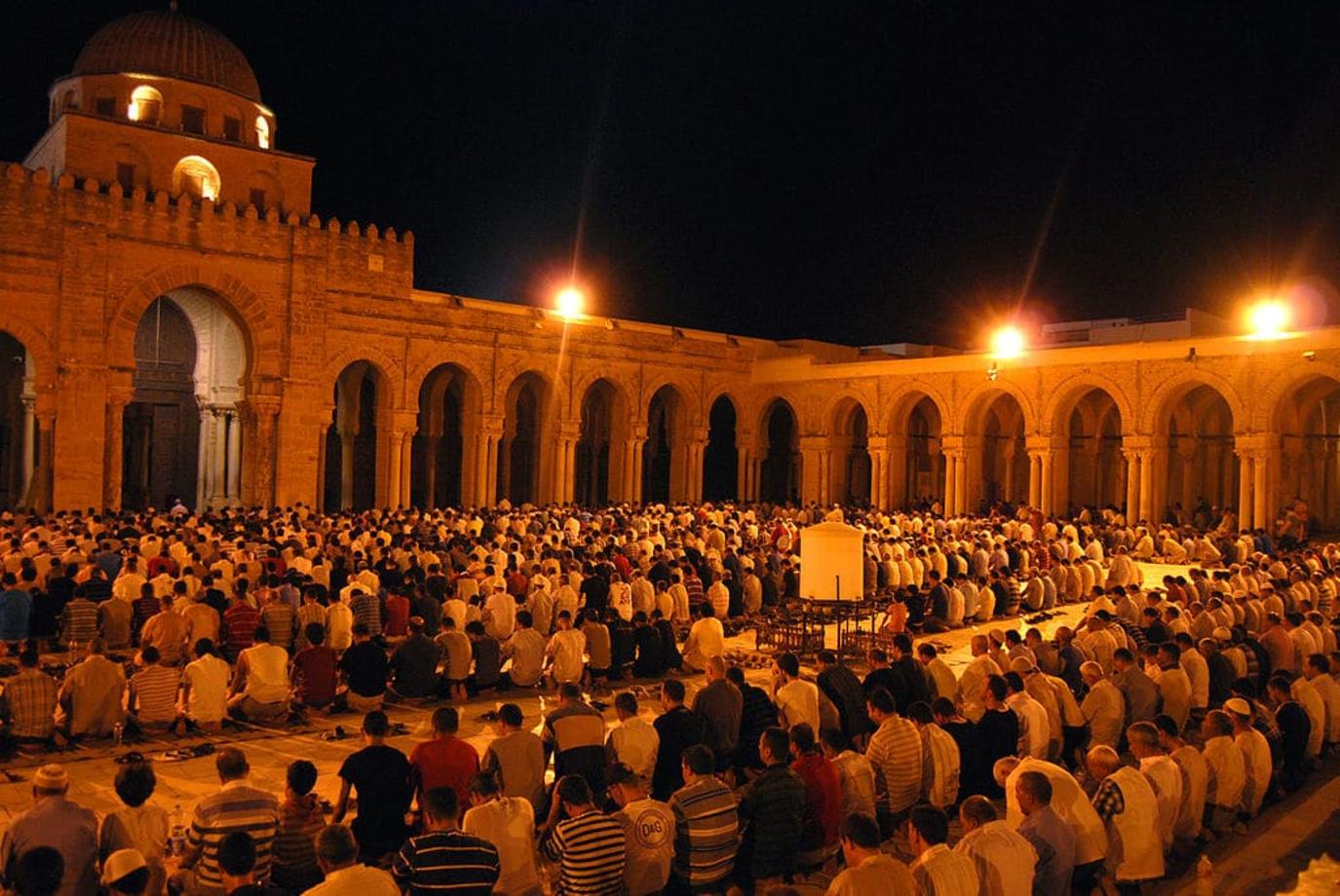 صلاة التهجد في رمضان 1442