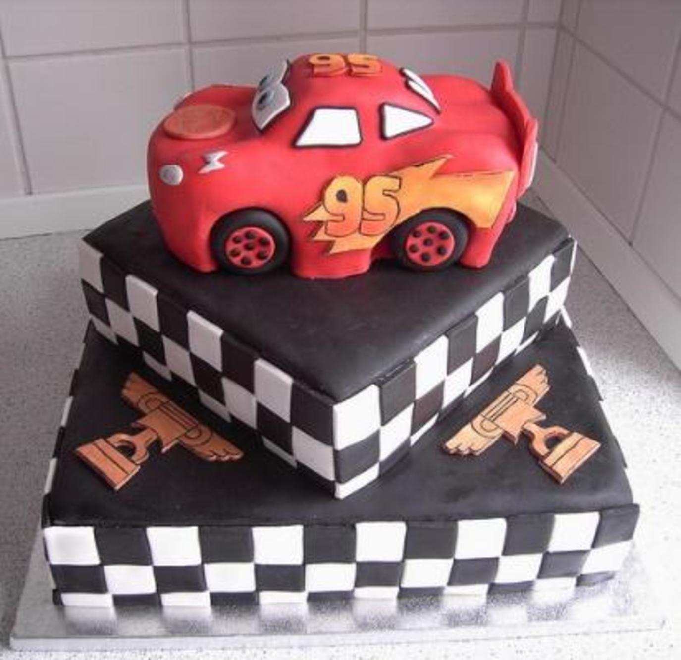 Детский торт с машиной