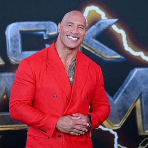 US Actor Dwayne Johnson arrives for the premiere of "Black Adam" at Time Square in New York City on October 12, 2022. ANGELA WEISS / AFP