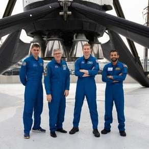 مركز محمد بن راشد للفضاء يعلن انطلاق أول مهمة طويلة الأمد لرواد الفضاء العرب 26 فبراير - الصورة من وام