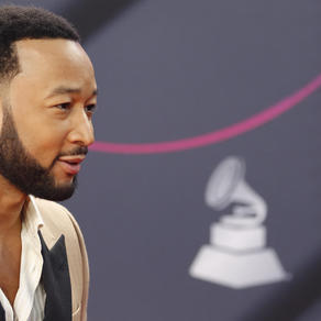 US singer-songwriter John Legend arrives for the 23rd Annual Latin Grammy awards at the Mandalay Bay's Michelob Ultra Arena in Las Vegas, Nevada, on November 17, 2022. Ronda CHURCHILL / AFP
