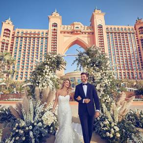 دبي وجهة عالمية مفضلة لإقامة حفلات الزفاف. الصورة من مكتب دبي الإعلامي