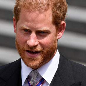 Britain's Prince Harry, Duke of Sussex, at Saint Paul's Cathedral in London on June 3, 2022, TOBY MELVILLE / POOL / AFP