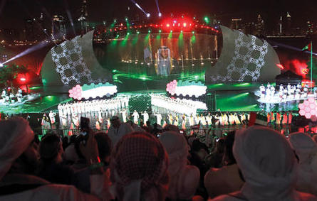 بالصور: احتفالات اليوم الوطني ألـــ44  للإمارات العربية المتحدة