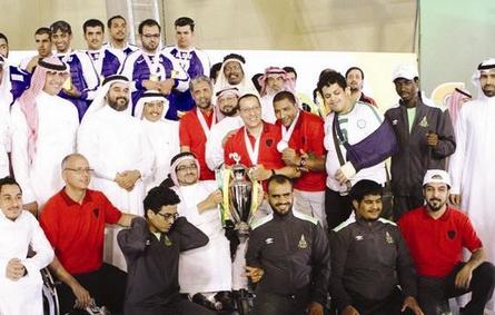 جامعة سعود تتوَّج بكأس "بطولة ذوي الاحتياجات"