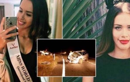 مرشحة لملكة جمال العالم تلقى حتفها في حادث سير