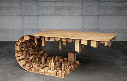 مصمّم يستوحي طاولة من فيلم  لـ Leonardo DiCaprio