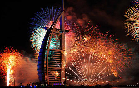 أفضل المواقع لمشاهدة عروض الألعاب النارية ليلة رأس السنة في دبي