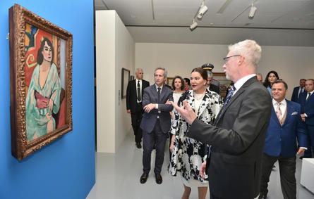 الأميرة للا حسناء تترأس بالرباط افتتاح معرض «المتوسط والفن الحديث»