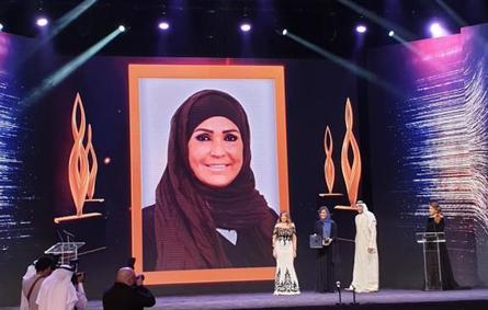 السعودية "ماجدة أبو راس" تحصد جائزة "تكريم" بالكويت