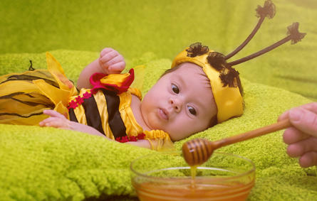 عالجي إمساك الرضيع بالعسل