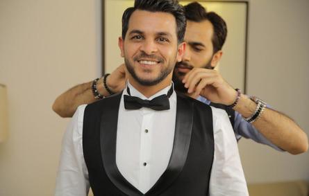 بالصور: محمد رشاد يعود إلى مي حلمي وهذه رسالته إلى "الشامتين" في إلغاء حفل زفافه