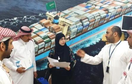 أول مراقبة بحرية سعودية تقوم بأولى جولاتها التفتيشية لـلموانئ