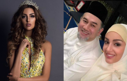 بعد الطلاق.. ملكة جمال روسية تتحدى ملك ماليزيا السابق باختبار غريب