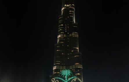 دبي تحتفي بضيوفها السعوديين في اليوم الوطني السعودي الـ89