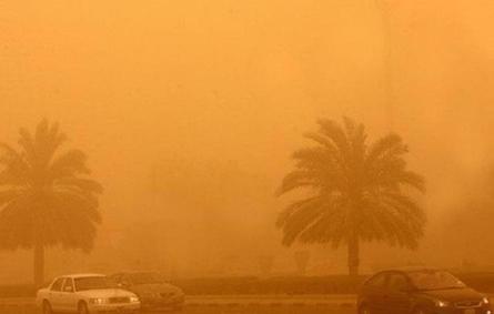 عاصفة غبارية في جدة