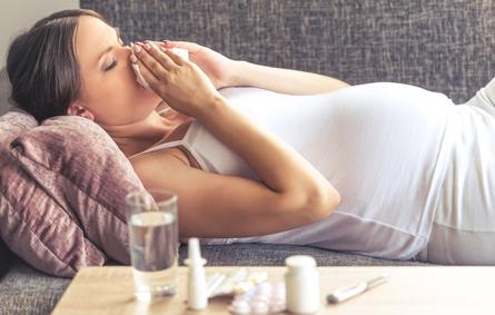 علاج الزكام وانسداد الأنف للحامل